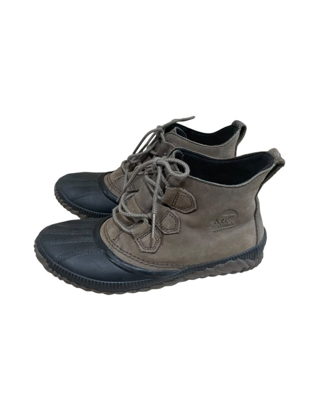 Sorel Out N About Major Full Grain Leather Waterproof Rain Snow Duck Boot